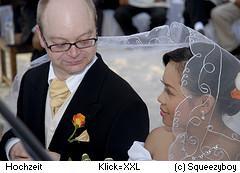 Hochzeitsfoto, Filipina heiratet Ausländer