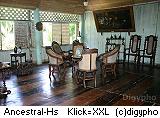 Ancestral-house, Museum mit alten Möbeln und Einrichtungsgegenständen, Bohol Philippinen