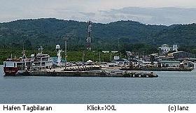 Hafen von Tagbilaran, Bohol Philippinen