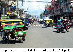 City Tagbilaran, Bohol Philippinen